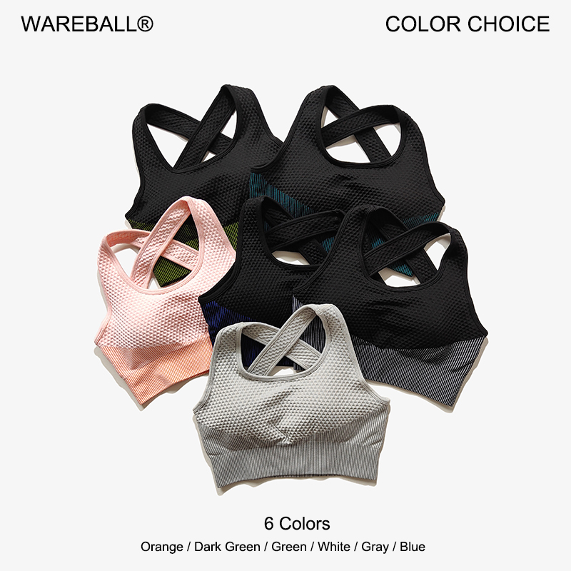 Aquatic Sports Bra - WAREBALL 6 Colors Yoga Sport Bra