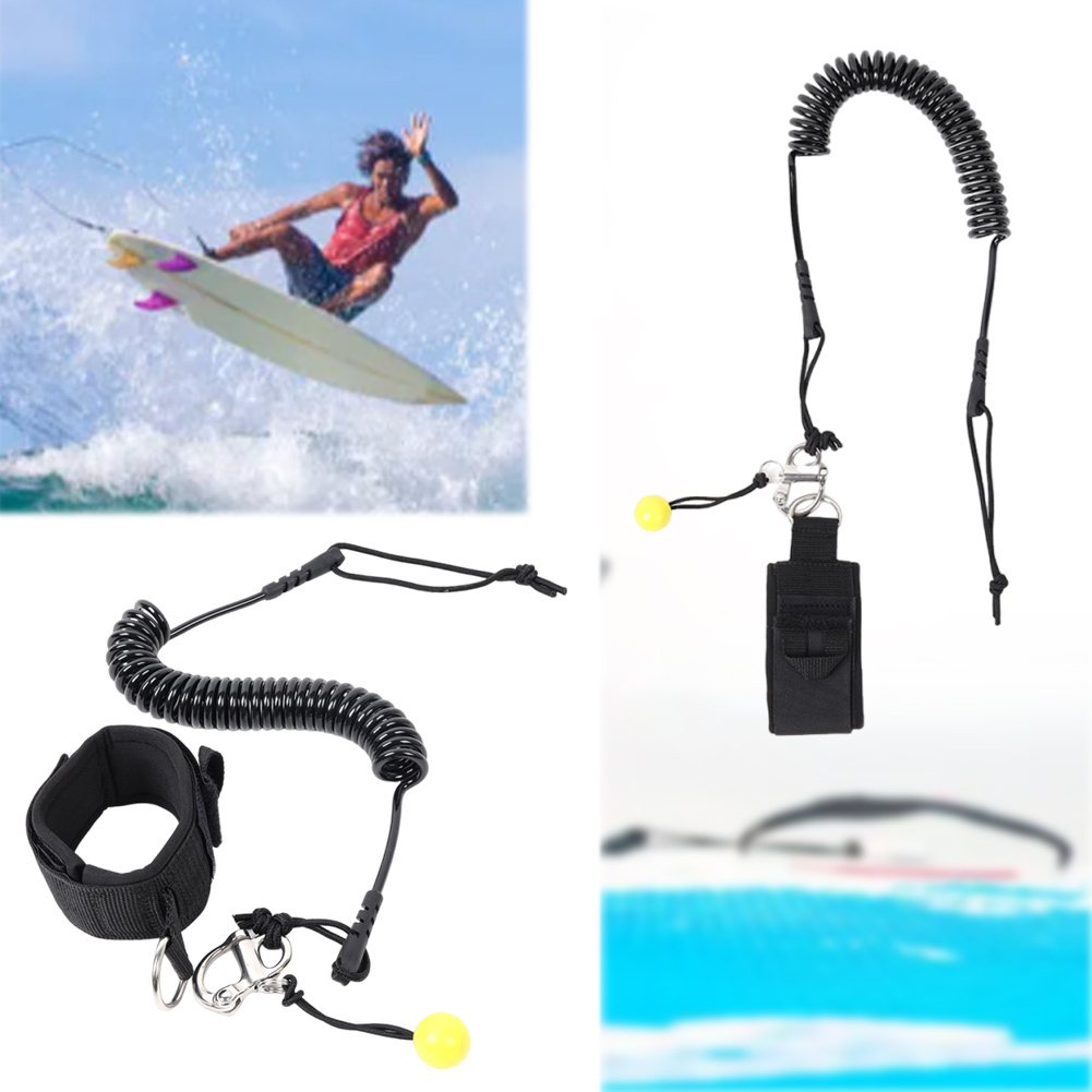 Stand Up Paddle Leash - Surfboard Foot Rope Adjustable Surf Board