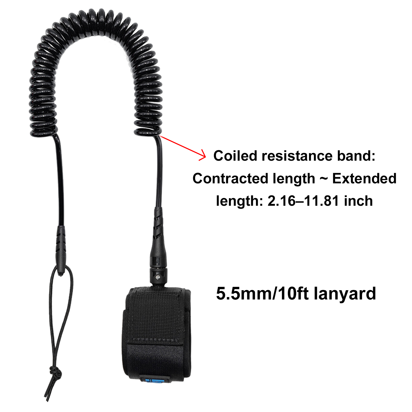 SUP Paddle Board Leash 10FT SU - đánh giá và giá Stand Up Paddle Leash
