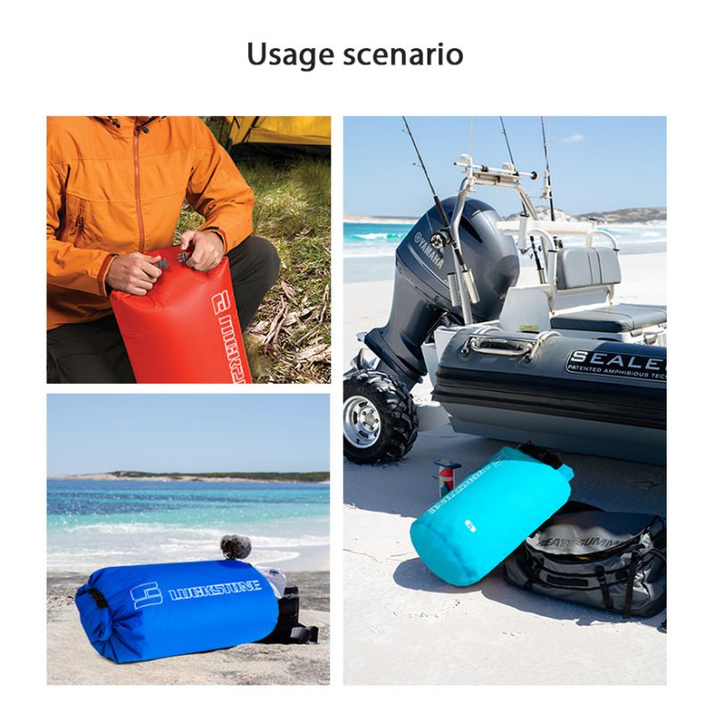 3/5/8/12/15/25/35/75L Waterpro - đánh giá và giá Dry Bag Roll Top