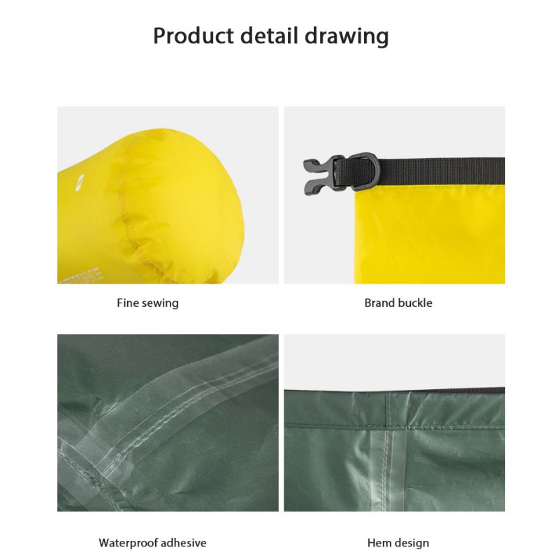 3/5/8/12/15/25/35/75L Waterpro - đánh giá và giá Dry Bag Roll Top