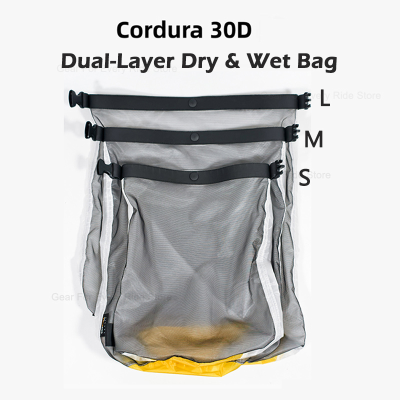Cordura 30D Dual-layer Wet and - đánh giá và giá Dry Bag Roll Top