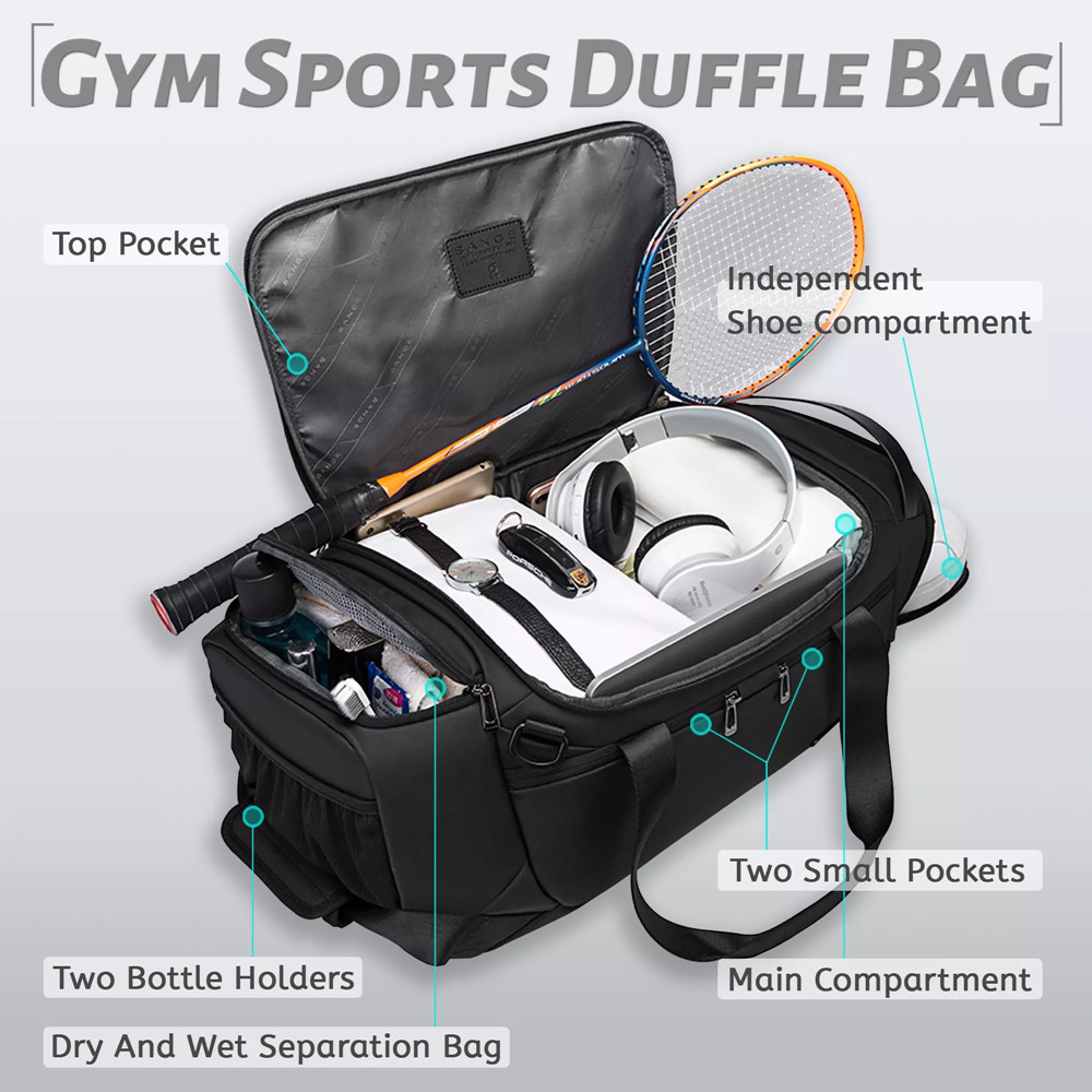 BANGE Sports Bags Men Gym Bags - đánh giá và giá Dry Bag Roll Top