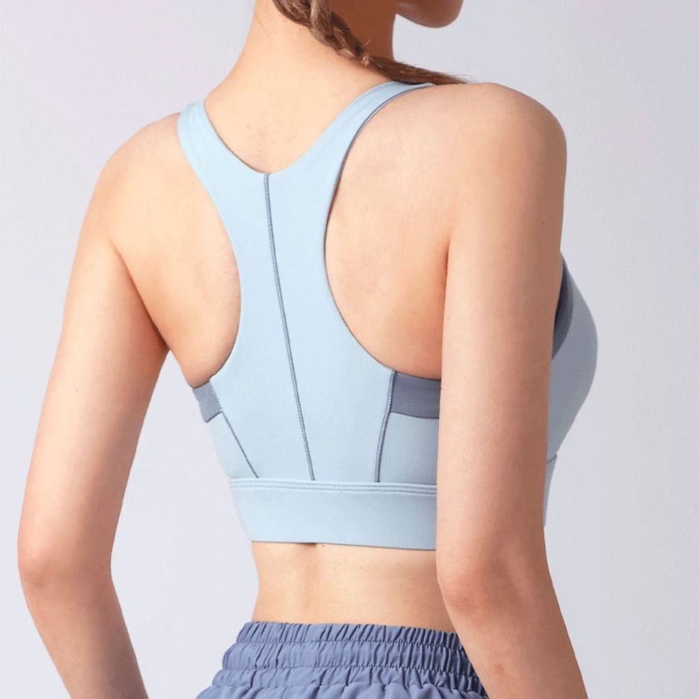 Comfortable Patchwork Front Zi - đánh giá và giá Aquatic Sports Bra