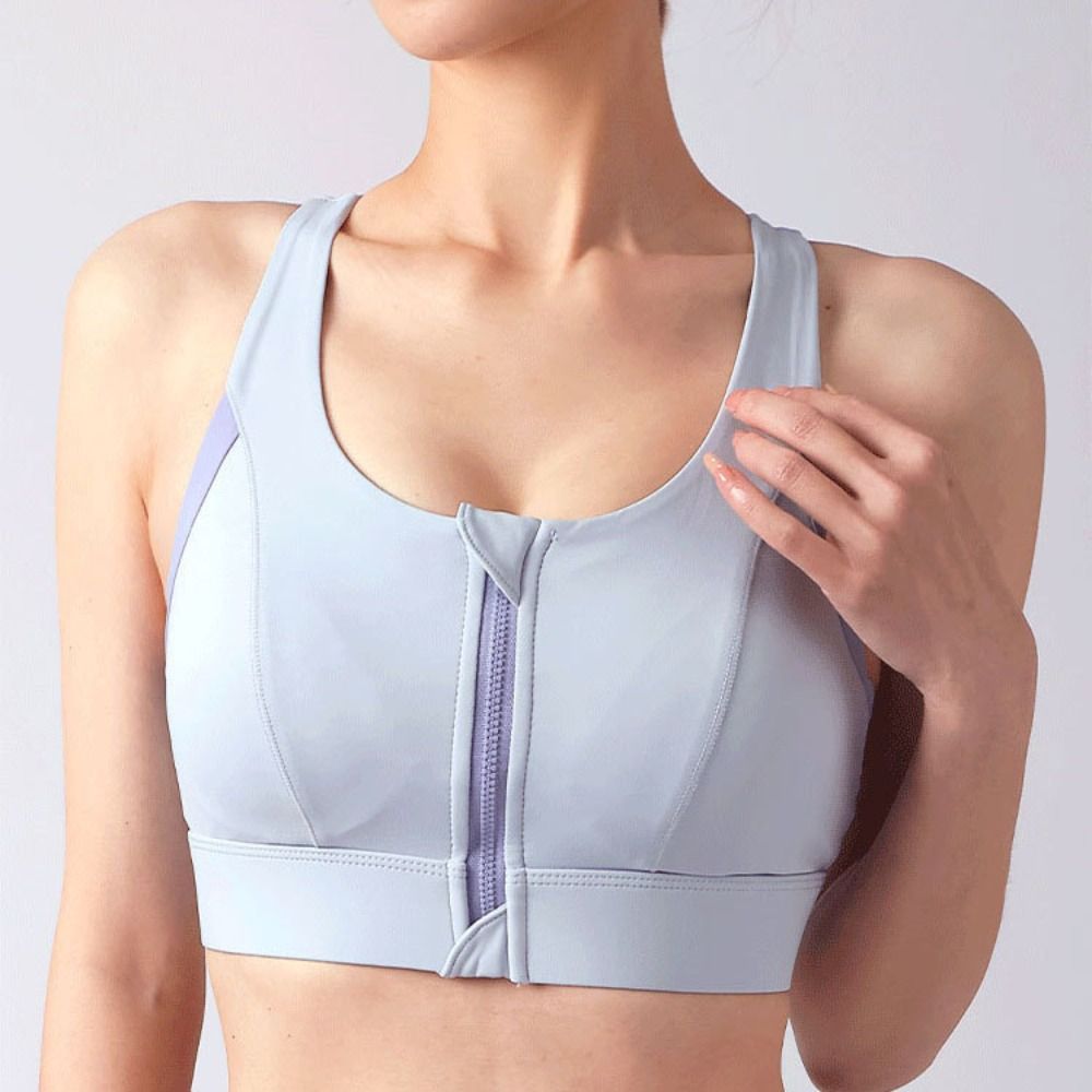 Comfortable Patchwork Front Zi - đánh giá và giá Aquatic Sports Bra