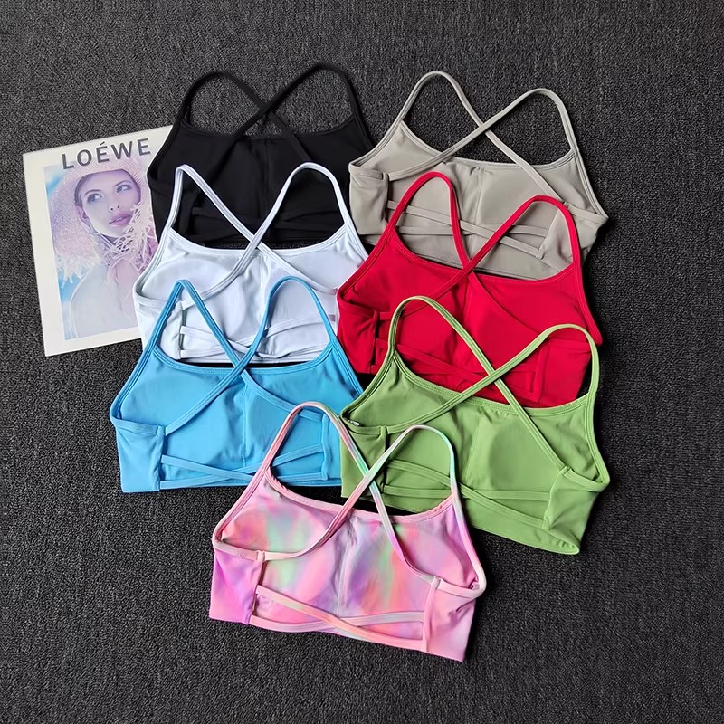 Colorful Strappy Sports Bra wi - đánh giá và giá Aquatic Sports Bra